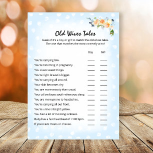 Programme Lion Cub Floral Blue Old Wives Contes Jeu de douch