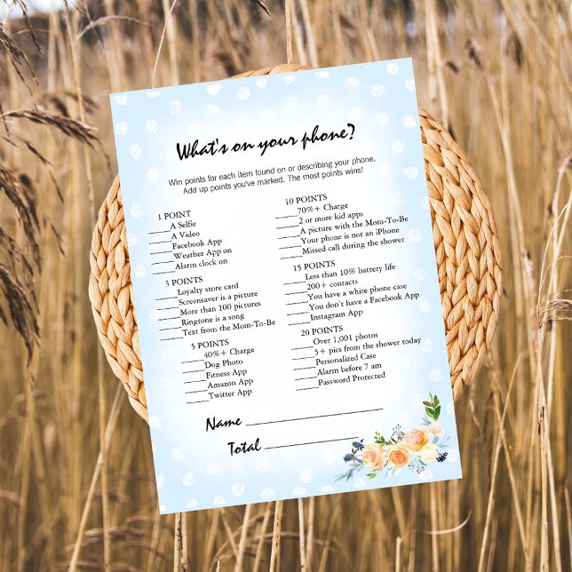 Programme Lion Cub Floral Blue Qu'est-ce que sur votre télép (Créateur téléchargé)