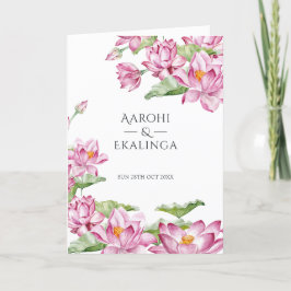 Programme Lotus Flower Taj Mahal Mariage indien