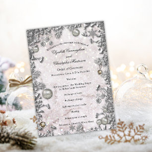 Programme Magic Winter Wonderland Mariage