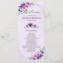 Mariage aux tons violets Lilac rose vif