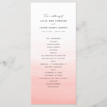 Mariage d'aquarelle de corail