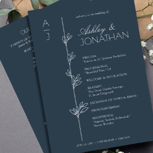 Programme Mariage de diviseur floral biologique moderne