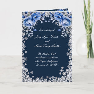 Programme Mariage de Noël des Roses bleus
