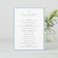 Mariage élégant moderne avec monogramme en poudre