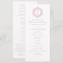 Mariage Élégant Rose Héritage