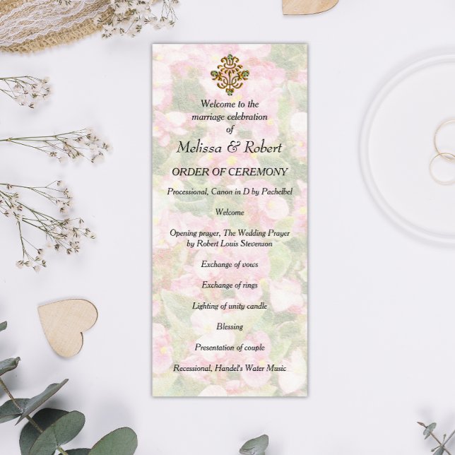 Programme Mariage Floral Orné de Bijoux (Créateur téléchargé)