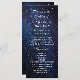Programme Mariage Galaxy Celestiy Night Sky Stars