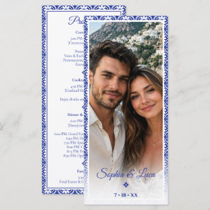 Programme Mariage Italien de Carrelage Bleu au Citron de la
