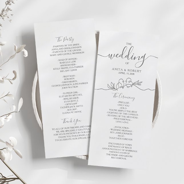 Programme Mariage Minimaliste (Créateur téléchargé)