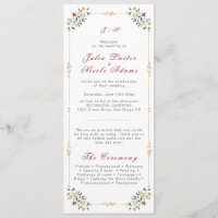 Mariage Motif classique complexe de géométrie vint