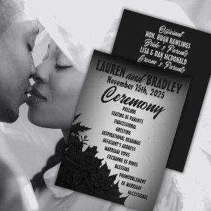 Programme mariage noir du film des années 1940