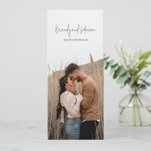 Programme Mariage photo élégant moderne