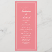 Mariage Rose Pêche Absolument Classique Script