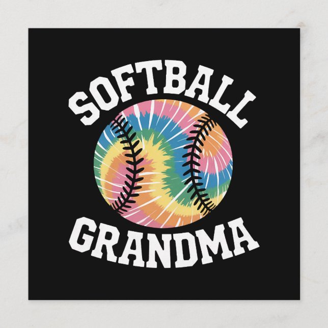 Programme Mémé de softball (Devant)