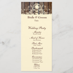 Programme minable de mariage de dentelle de