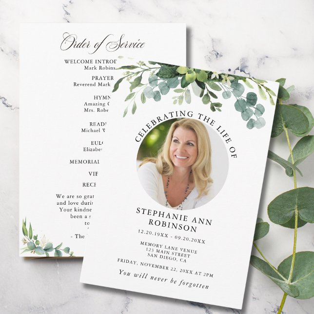 Programme Monument funéraire d'Eucalyptus Photo Ordre de ser (Créateur téléchargé)