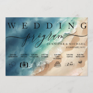 Programme Ocean Beach Watercolor Signature Wed
