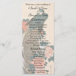 Programme Peacock et Peonies par Mariage Hiroshige