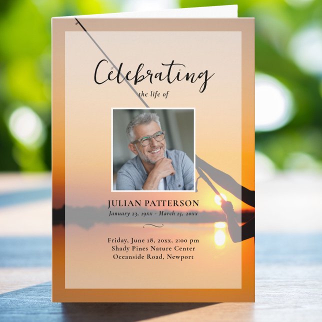 Programme Pêche Coucher du soleil Photos Célébration de la v (Créateur téléchargé)