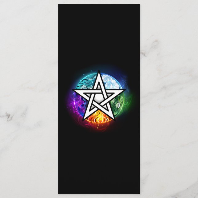 Programme pentagramme du Wiccan (Devant)