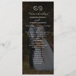 Programme Photo Mariage moderne en noir et blanc