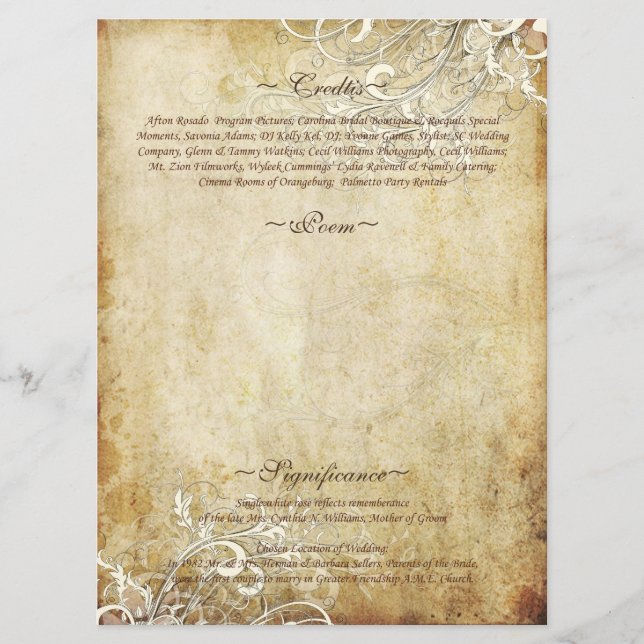 Programme PixDezines tourbillons de crème vintage (Devant)