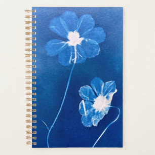 Programme/planificateur de la fleur de petit Cyano
