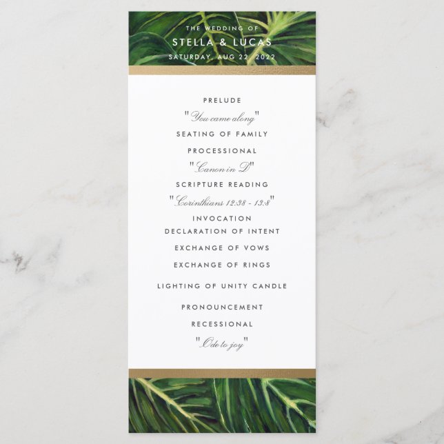 Programme Romance tropicale II (Devant)