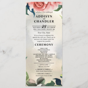 Programme Serene Garden Wreath : Pastel Floral Elegance