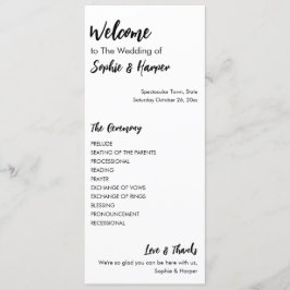 Programme Simple, polyvalent, Décontracté noir et blanc