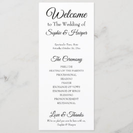 Programme Simple, polyvalent, élégant noir et blanc