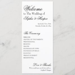 Programme Simple, polyvalent, élégant noir et blanc