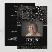 Stars Célébration de la vie Photo Funérailles comm