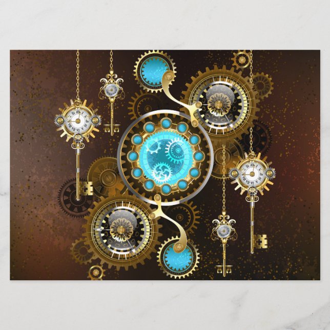 Programme Steampunk Rusty Background (Devant)