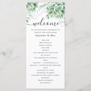 Programme Succulentes aquarelles. Mariage de cactus floraux