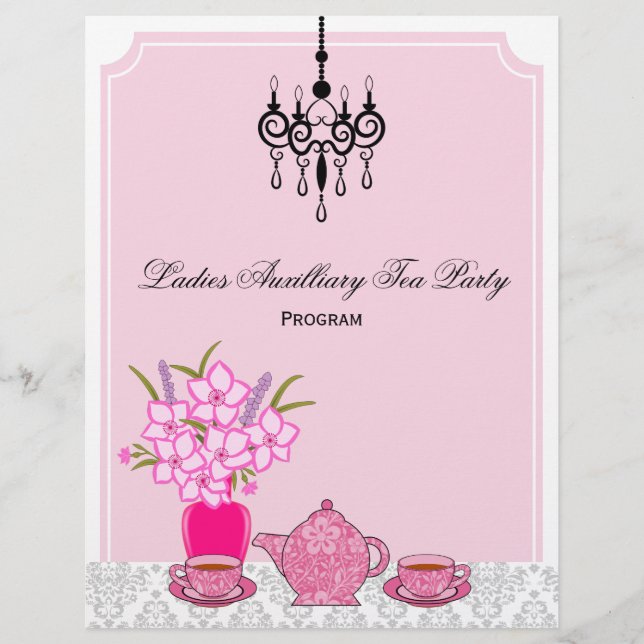 Programme Tea Party (Devant)