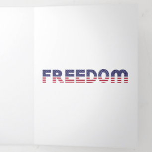 Programme Trois Volets Liberté drapeau américain pour patriotique et libe