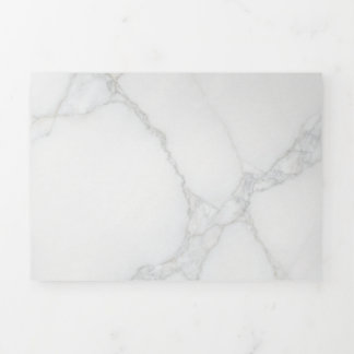 Programme Trois Volets Marbre Blanc