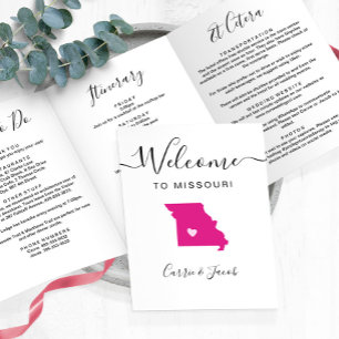Programme Trois Volets N'importe quelle couleur Missouri Map Mariage Itin
