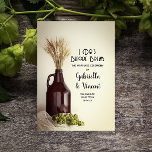 Programme Trois Volets Producteur, houblon et blé Mariage de la brasserie