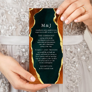 Programme turquoise, Burning Orange & Gold Agate