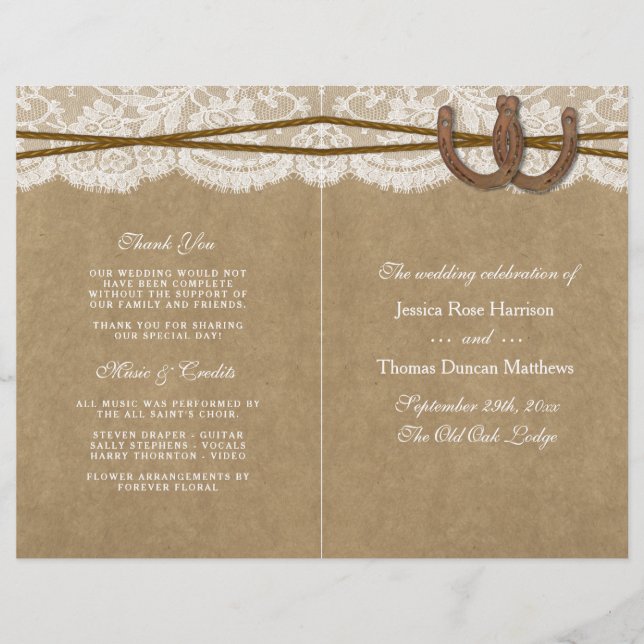 Programme zur Sammlung von Kraft, Spitzen und Hufe (Vorderseite)