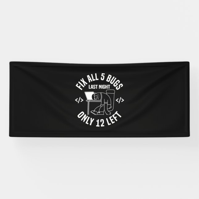 Programmer behebt alle 5 Fehler Banner (Horizontal)