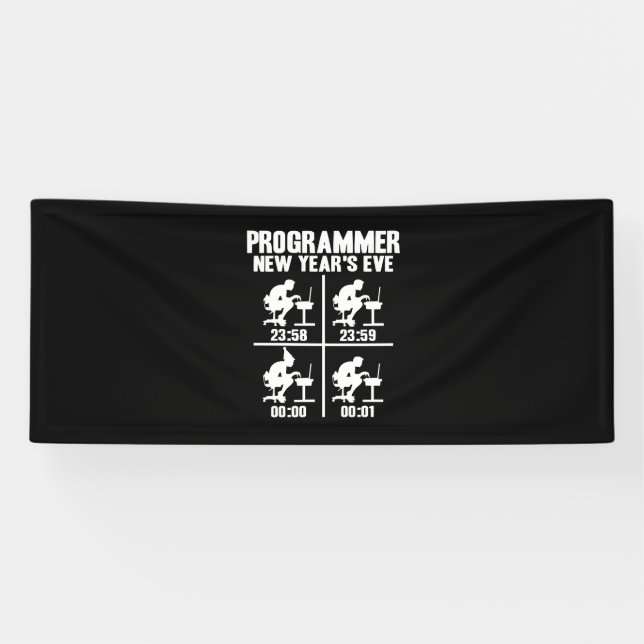Programmer Neujahr Banner (Horizontal)