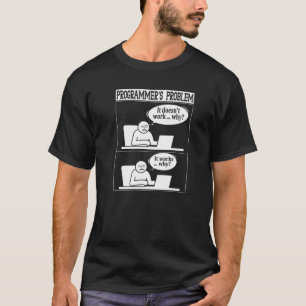 Programmers Problem Technology Software Script Htm T-Shirt