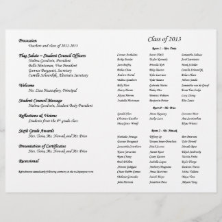 Programmes de 6e année