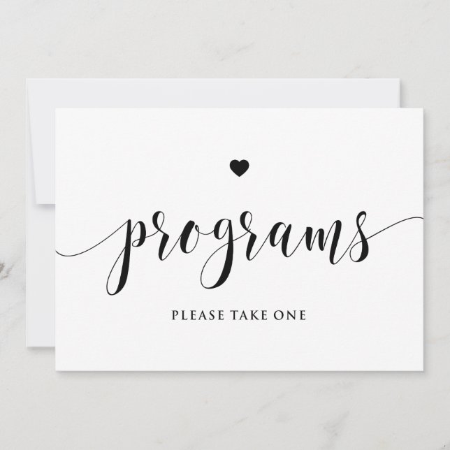 Programmes de script noir S'il vous plaît prendre  (Devant)