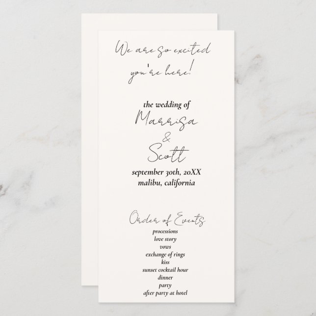 programmes noirs et blancs (Devant / Derrière)