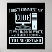 Programmier-Programmierung, die ich nicht kommenti